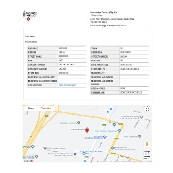 Sample Property Report