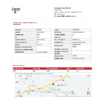 Sample Property Report